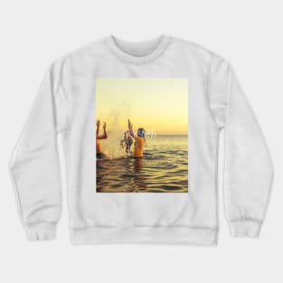 New Jersey - New York beach Crewneck Sweatshirt